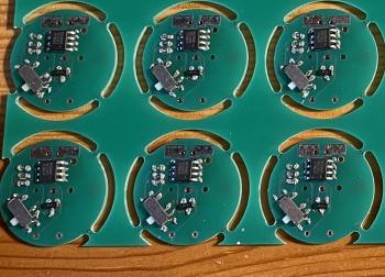 Composants en place Composants en place